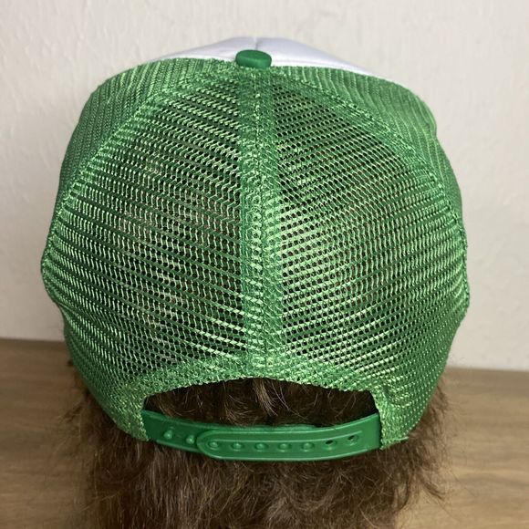 Vintage Shandon Headwear Ireland Hat Cap Irish Clover Mesh Foam Snapback Trucker - Picture 7 of 16